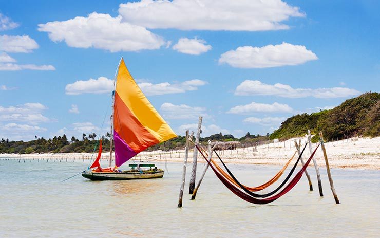 Lagoa do Paraíso em Jericoacoara (Foto via Shutterstock)