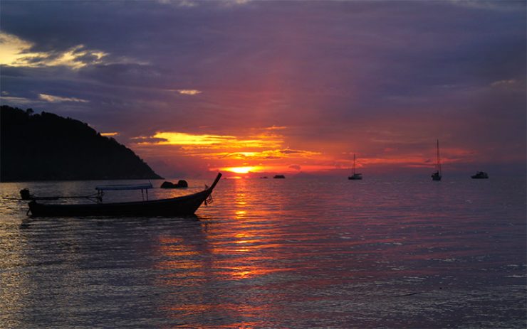Onde ficar em Koh Lipe - Sunset Beach (Foto: Esse Mundo É Nosso)