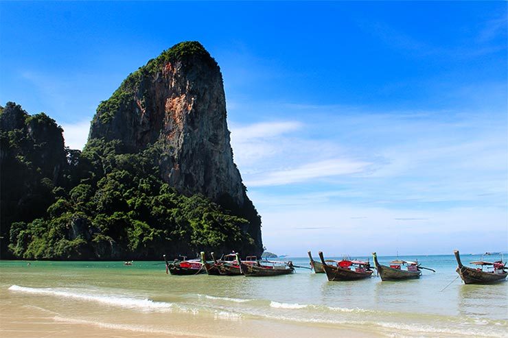 Praias de Railay - Railay West (Foto: Esse Mundo É Nosso)