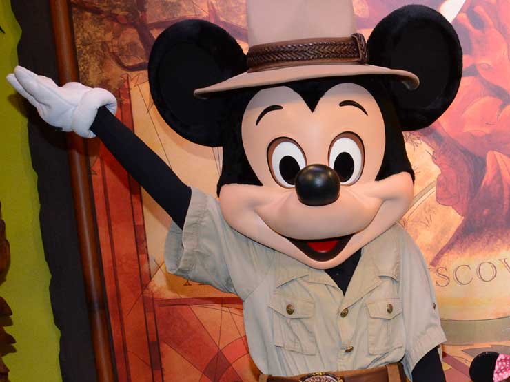 Quantos dias em Orlando são ideais: Mickey no Animal Kingdom (Foto: Esse Mundo é Nosso)