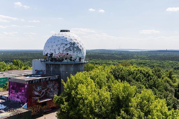 Mirantes em Berlim: Teufelsberg (Foto via Shutterstock)