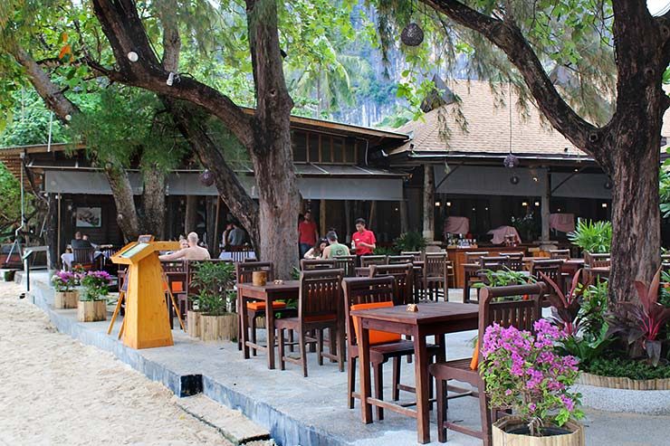 Onde comer em Railay: Sand Sea (Foto: Esse Mundo É Nosso)