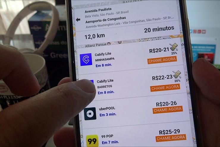 Vah: Aplicativo compara preços de Uber, 99, Cabify e outros (Foto: Esse Mundo É Nosso)