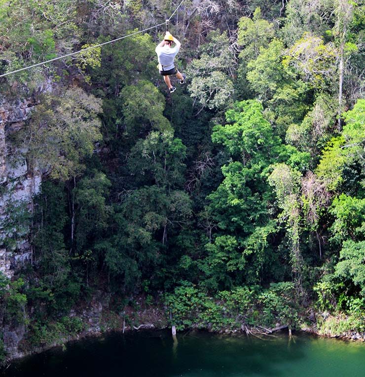 Cenotes de Miguel Colorado, Campeche - México (Foto: Esse Mundo É Nosso)