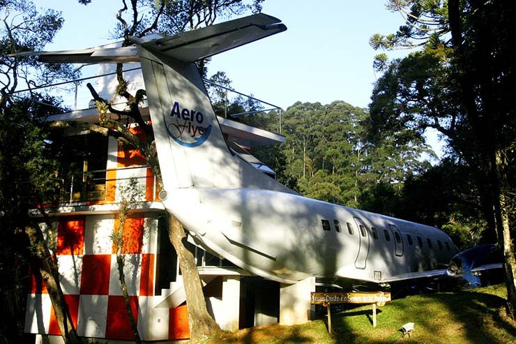 Uma suíte de hotel num avião: Viviê Pousada (Foto: Divulgação)