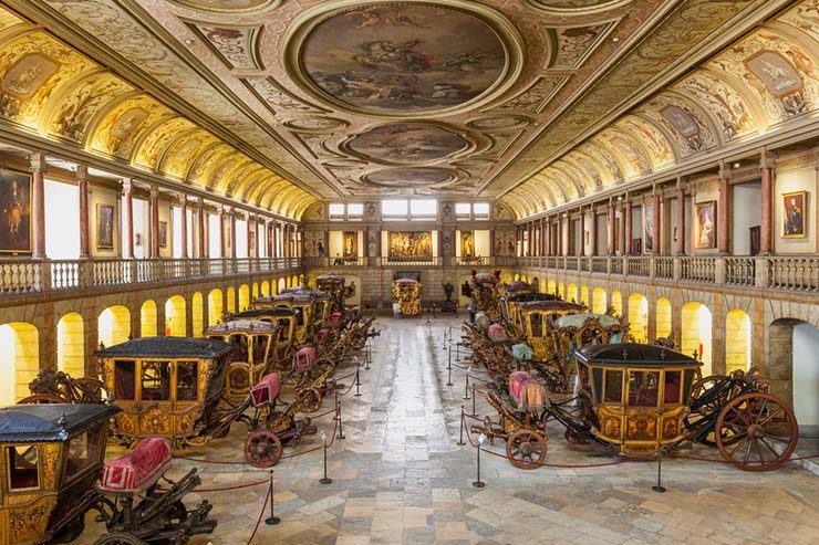 O que fazer em Lisboa com chuva: Museu Nacional dos Coches (Foto via Shutterstock)