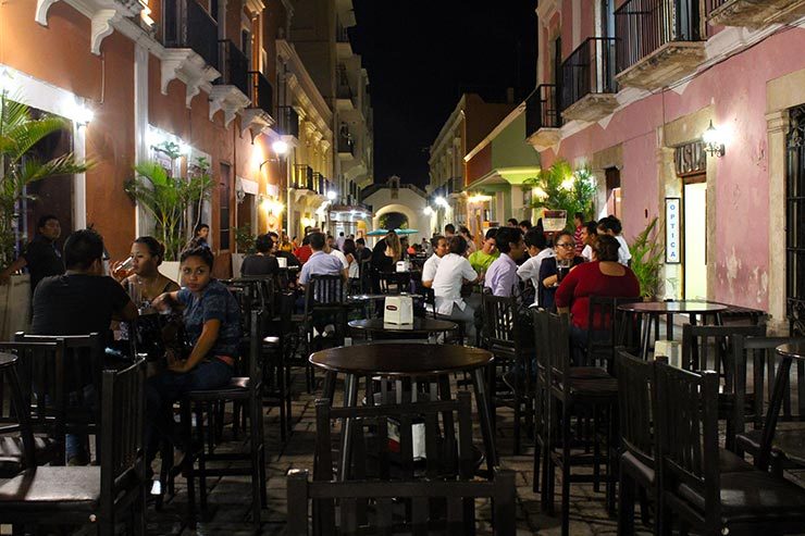 Onde comer em Campeche, México: Calle 59 (Foto: Esse Mundo É Nosso)