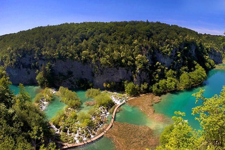 Roteiro na Croácia: Lagos Plitvice (Foto: Esse Mundo É Nosso)