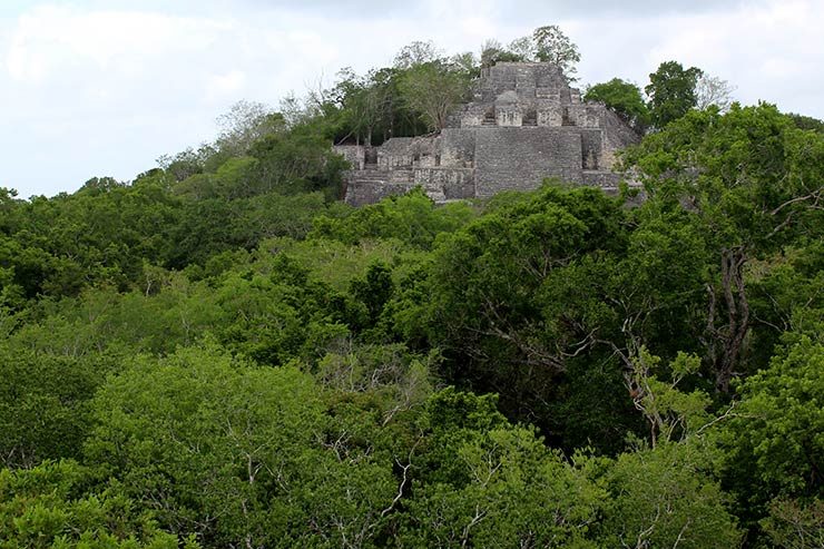 Sítio Arqueológico de Calakmul, México (Foto: Esse Mundo É Nosso)