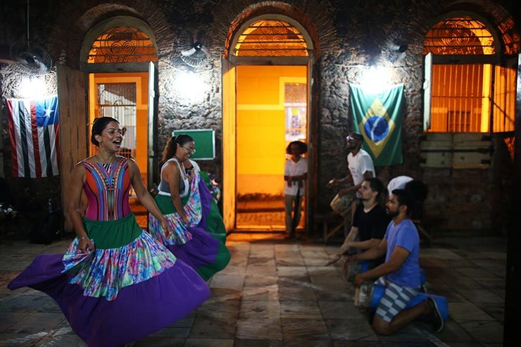 Festa Junina de São Luís - Oficina de Percussão Maranhense (Foto: Roberto Castro/Mtur)