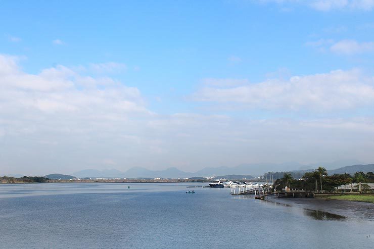 Barco Príncipe de Joinville a São Francisco do Sul (Foto: Esse Mundo É Nosso)