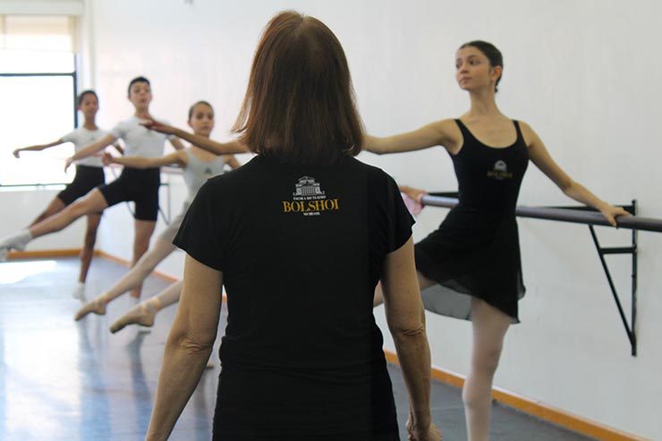 Visita à Escola Bolshoi em Joinville (Foto: Esse Mundo É Nosso)