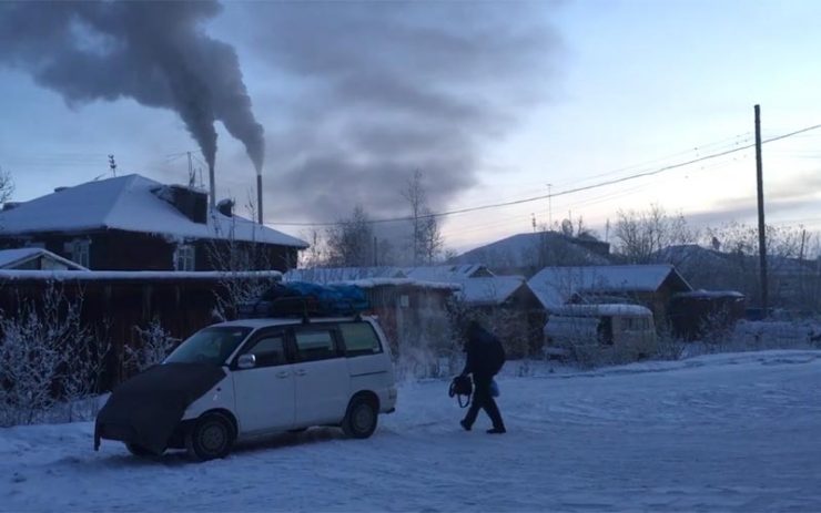 A cidade mais fria do mundo (Foto: Reprodução vídeo/To The Coldest Land)