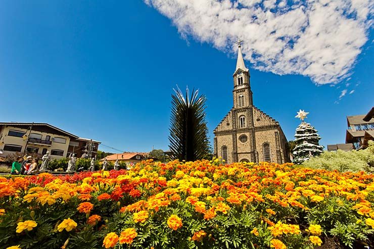 Quando ir pra Gramado e Canela: Igreja de São Pedro (Foto via Shutterstock)