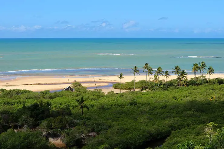 Mirante no Quadrado com vista para a praia dos Coqueiros (Foto: Esse Mundo é Nosso)