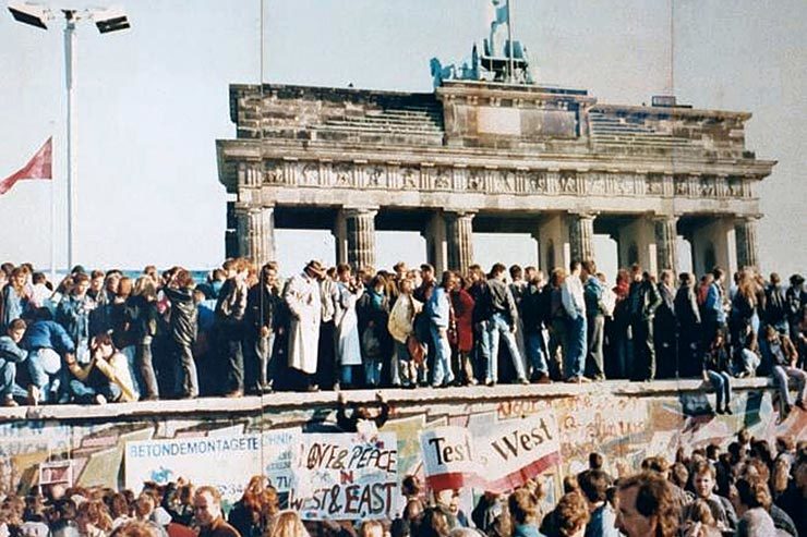 Queda do Muro de Berlim [Foto: Lear 21 (CC BY-SA 3.0)]