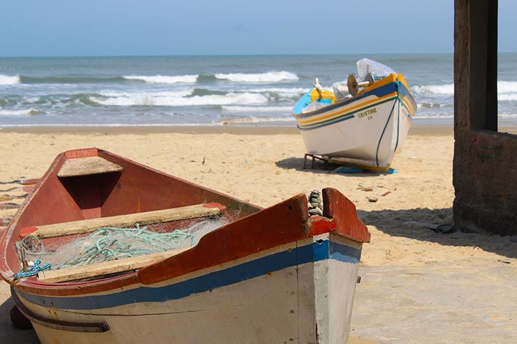 Praia do Cardoso no Farol de Santa Marta, Laguna/SC (Foto: Esse Mundo É Nosso)