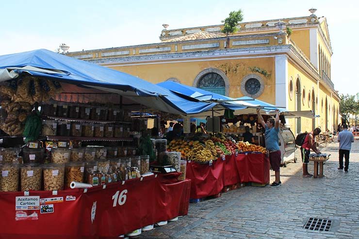 Feira Pública perto do Mercado de Florianópolis (Foto: Esse Mundo É Nosso)