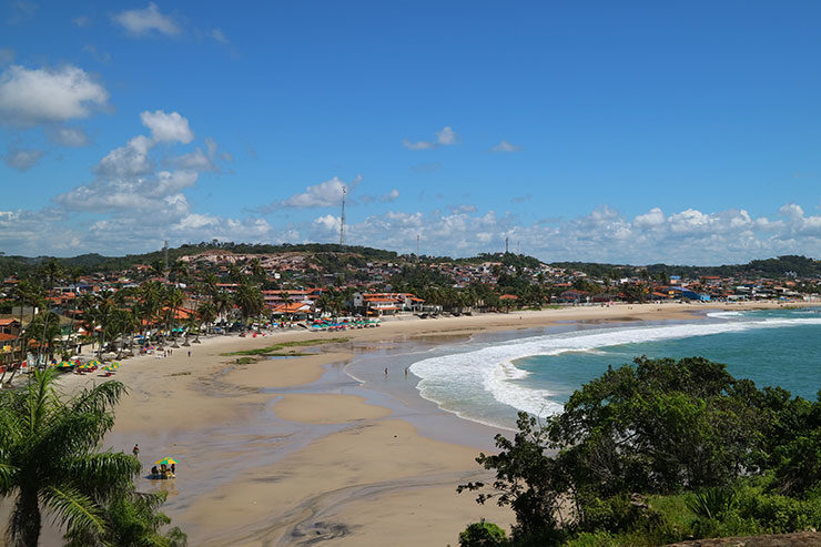 Vista da Praia de Gaibu, Cabo de Santo Agostinho (Foto: Esse Mundo É Nosso)