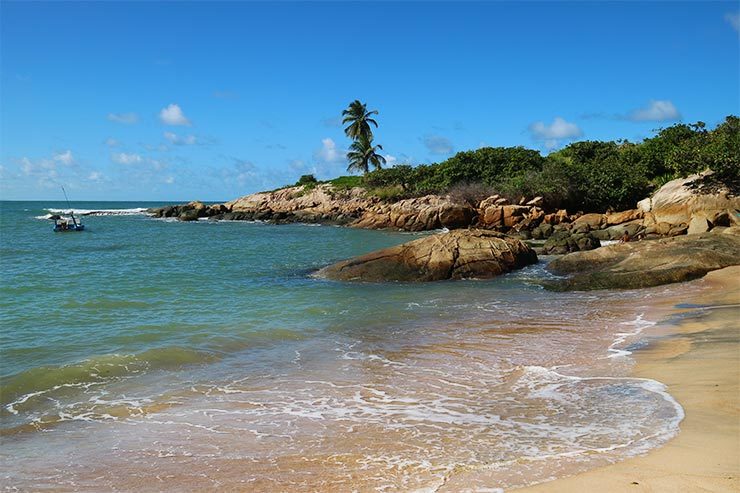 Praia de Calhetas em Cabo de Santo Agostinho (Foto: Esse Mundo É Nosso)