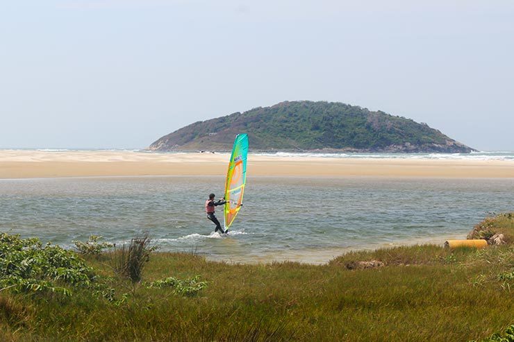 Barra de Ibiraquera, Santa Catarina (Foto: Esse Mundo É Nosso)