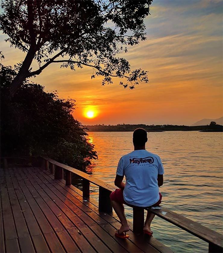 Barra de Ibiraquera, Santa Catarina (Foto: Esse Mundo É Nosso)