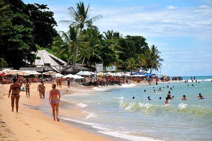 Praias de Arraial d'Ajuda: Praia do Mucugê (Foto: Divulgação/Setur Porto Seguro)