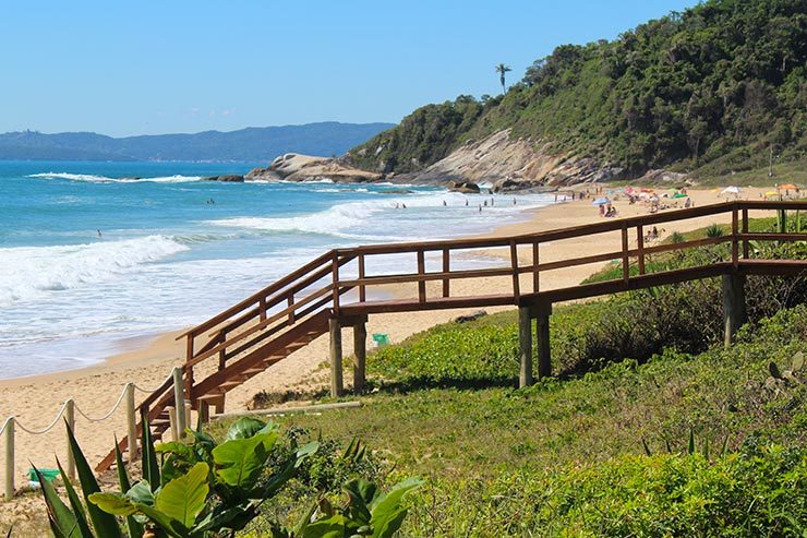 Praias de Balneário Camboriú: Praia do Estaleirinho (Foto: Esse Mundo É Nosso)