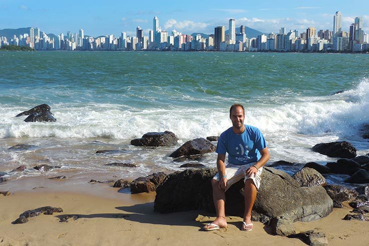 Praias de Balneário Camboriú: Praia do Canto (Foto: Esse Mundo É Nosso)