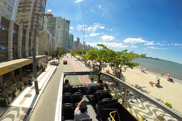 Praias de Balneário Camboriú: Praia Central de BC by Bus (Foto: Esse Mundo É Nosso)