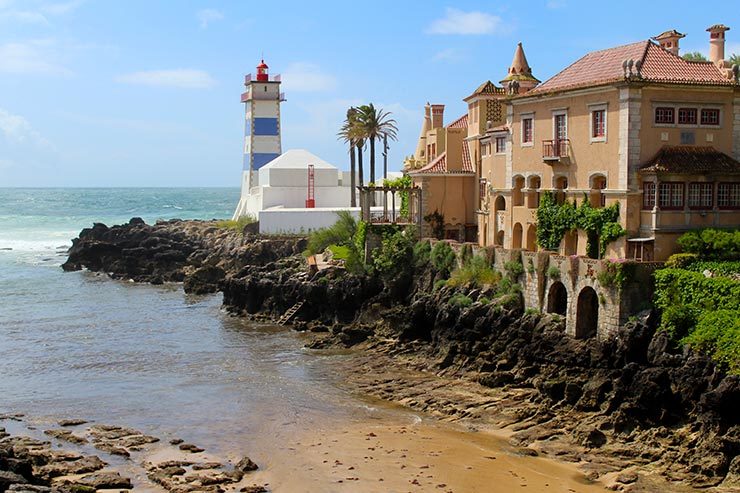 Cascais e Sintra em um dia - Farol de Santa Marta (Foto: Esse Mundo É Nosso)