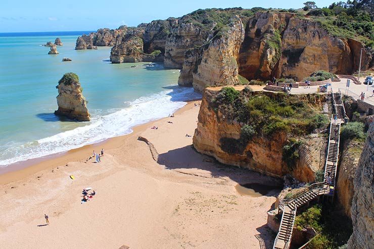 Dicas de Lagos, Portugal - Praia Dona Ana (Foto: Esse Mundo É Nosso)