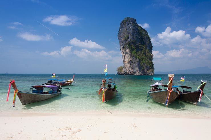 O que fazer em Railay Beach, Tailândia - Poda Island (Foto via Shutterstock)