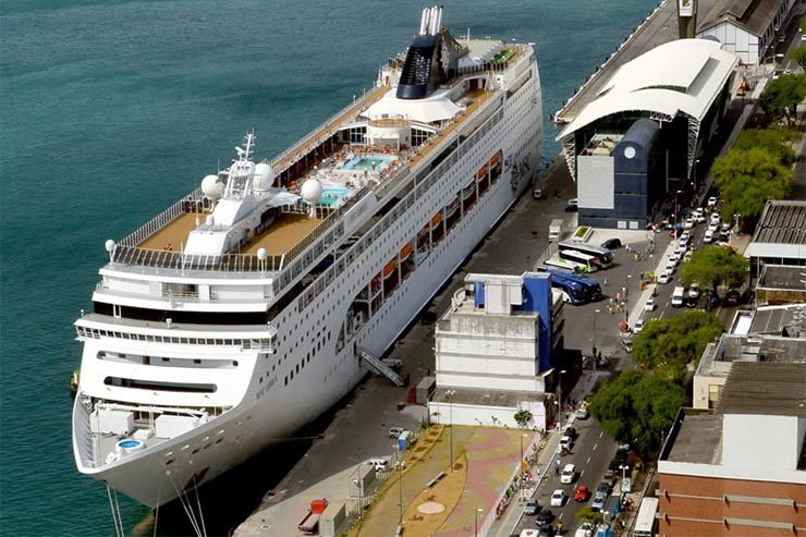 O que fazer numa parada de navio em Salvador (Foto: Divulgação/CODEBA)