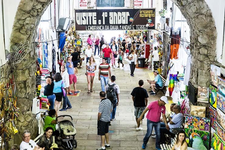 O que fazer numa parada de navio em Salvador - Mercado Modelo (Foto via Shutterstock)