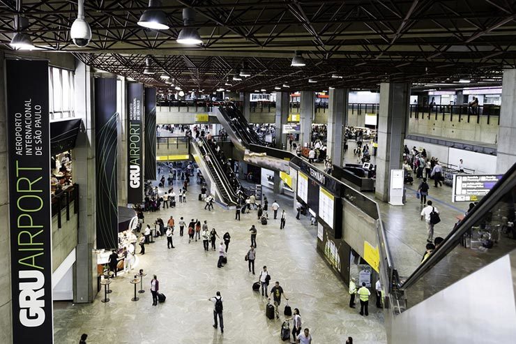Trem entre SP e o aeroporto de Guarulhos (Foto via Shutterstock)