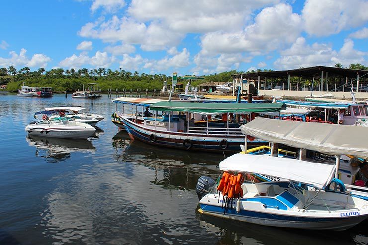 Como ir do aeroporto de Ilhéus para Barra Grande, em Maraú: Porto de Camamu