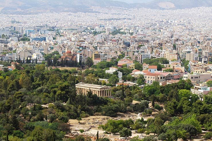 O que fazer em Atenas, Grécia - Ágora de Atenas (Foto: Esse Mundo É Nosso)