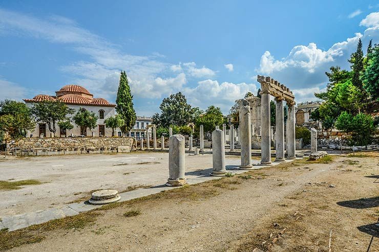 O que fazer em Atenas, Grécia - Ágora Romana