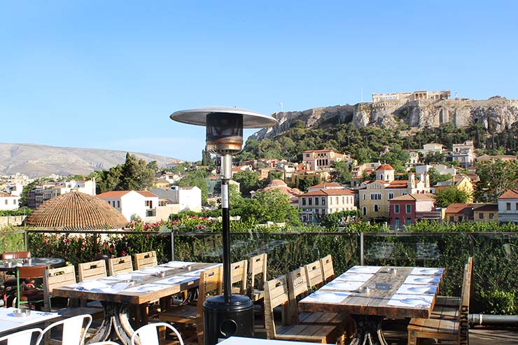 Rooftops em Atenas - 360º (Foto: Esse Mundo É Nosso)