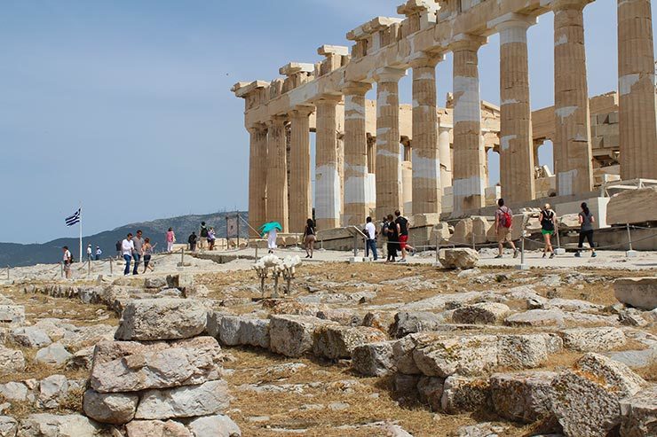 O que fazer em Atenas, Grécia - Acrópole (Foto: Esse Mundo É Nosso)
