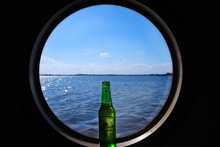 Barco Cisne Branco em Porto Alegre (Foto: Esse Mundo É Nosso)