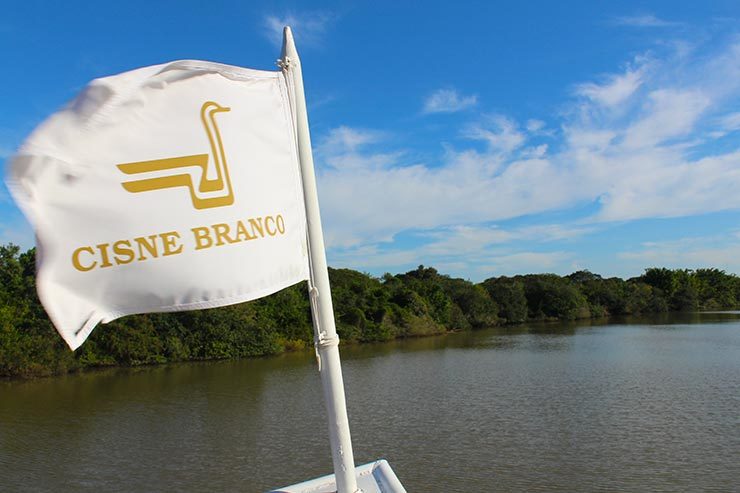 Barco Cisne Branco em Porto Alegre (Foto: Esse Mundo É Nosso)