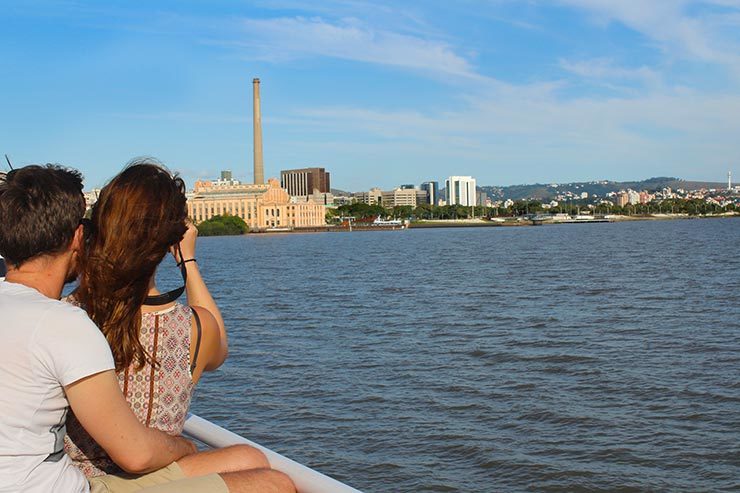 Barco Cisne Branco em Porto Alegre (Foto: Esse Mundo É Nosso)