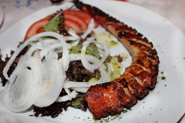 Típicos pratos gregos - Polvo (Foto: Esse Mundo É Nosso)