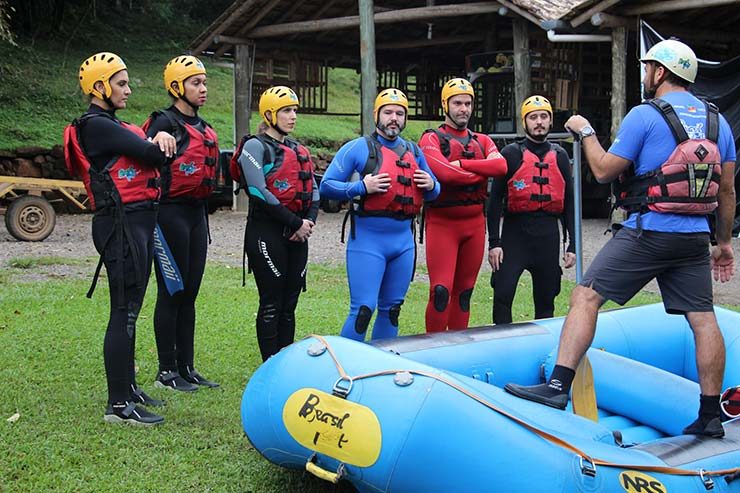 Rafting em Gramado e região com a Brasil Raft Park (Foto: Brasil Raft Park)