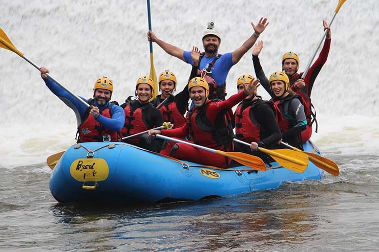 Rafting em Gramado e região com a Brasil Raft Park (Foto: Brasil Raft Park)