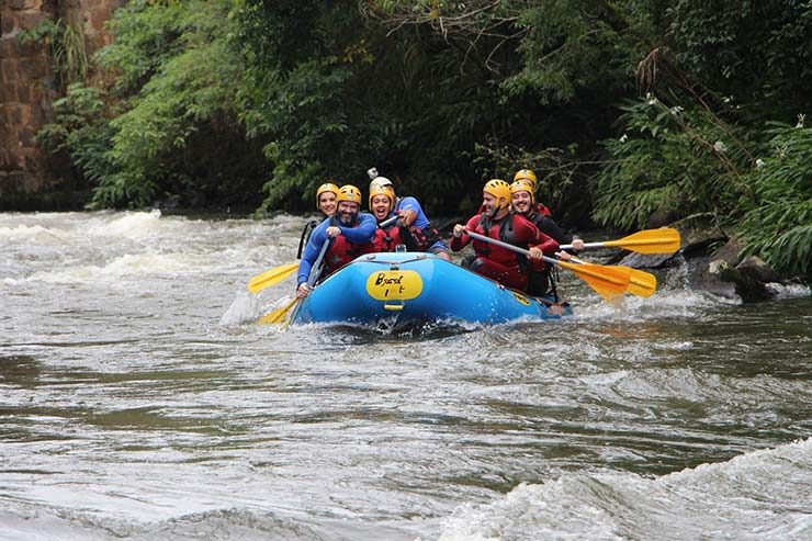 Rafting em Gramado e região com a Brasil Raft Park (Foto: Brasil Raft Park)