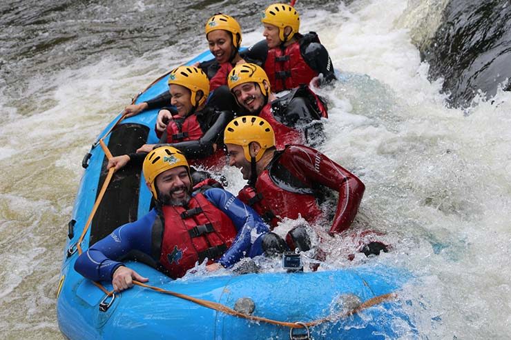 Rafting em Gramado e região com a Brasil Raft Park (Foto: Brasil Raft Park)