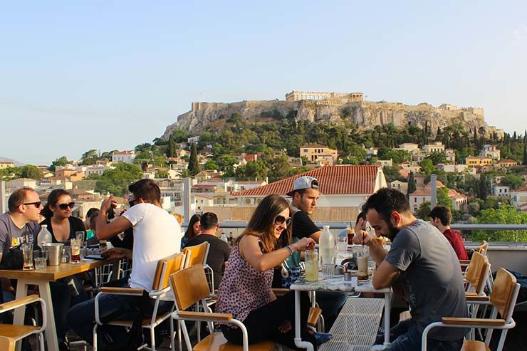 Rooftops em Atenas, Grécia - City Zen (Foto: Esse Mundo É Nosso)